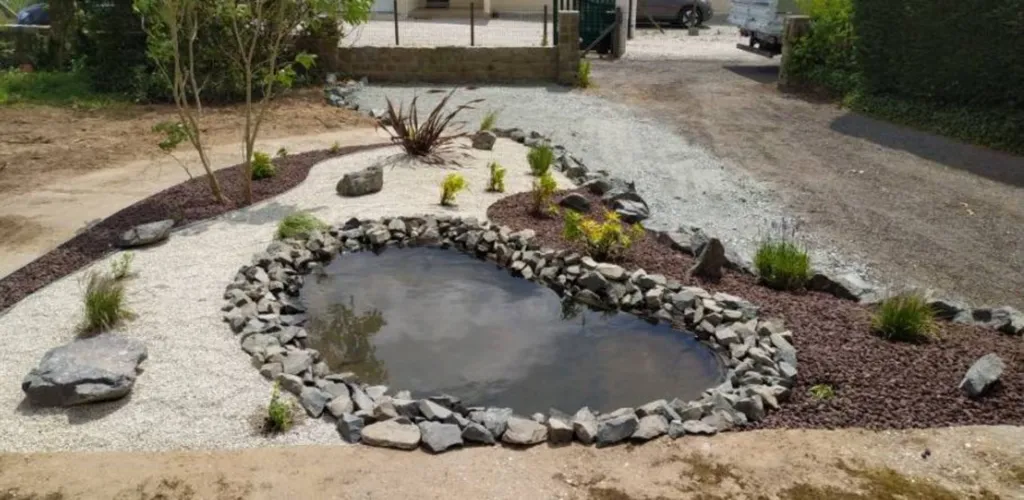 Petit aménagement paysager chez un particulier à proximité de Saint-Jouin Bruneval