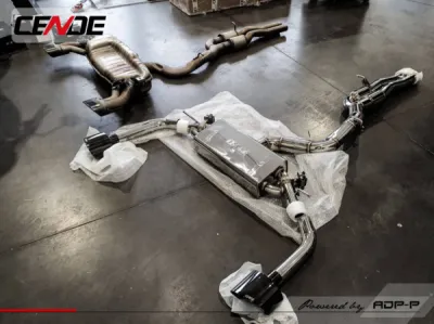 Installation échappement inox à clapet Cende Audi RS3 8V.2 400 cv | ADP Performance