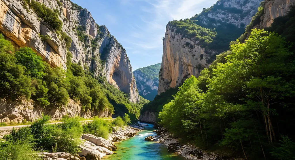 Excursion touristique avec chauffeur privé premium pour découvrir les Gorges du Verdon depuis Marseille