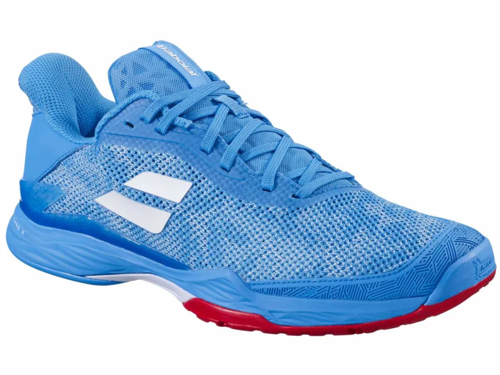 packshot chaussure babolat bleu ciel 3-4