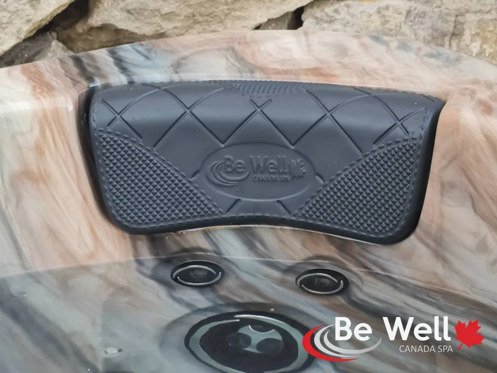 oreiller spa canadien dans la neige à mimet