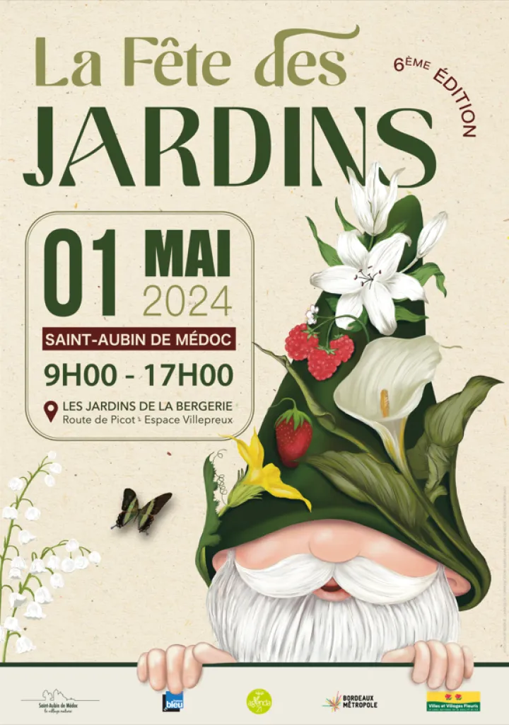 Fête des Jardins 2024 à Saint Aubin de Médoc
