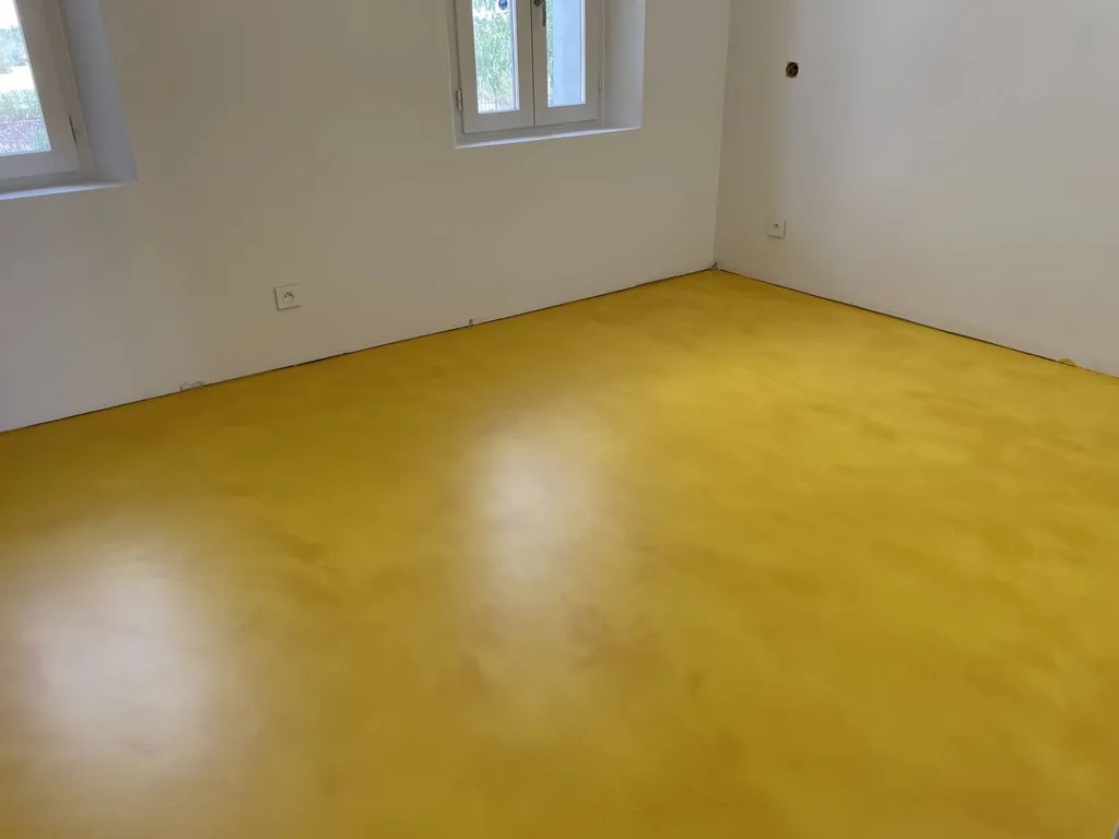 APPLICATION DU BETON DECO TERRE DU MONDE méthode « compagnon » au sol uniquement