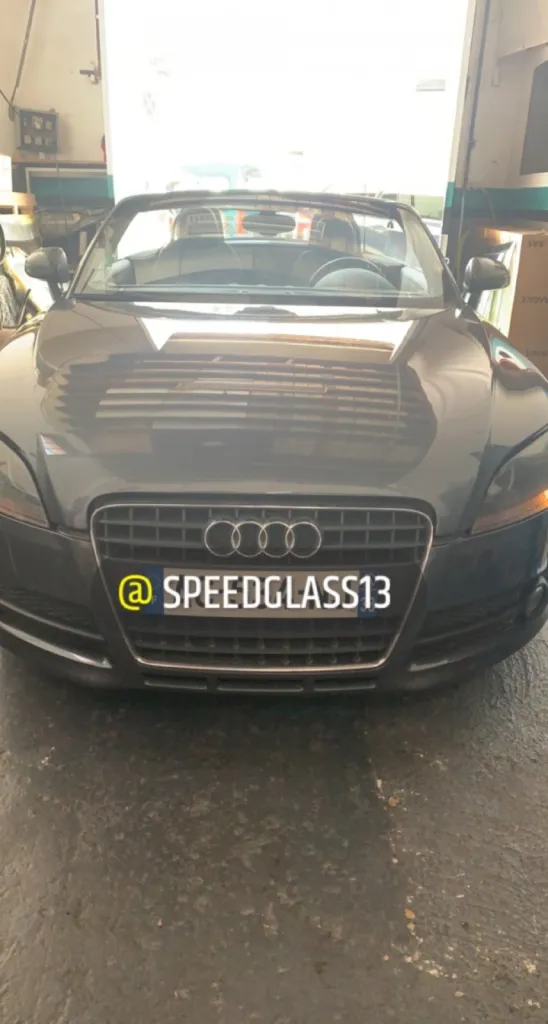 Réparation ou remplacement de pare brise sur Audi tt votre franchise offerte +  150€ offert à Marseille