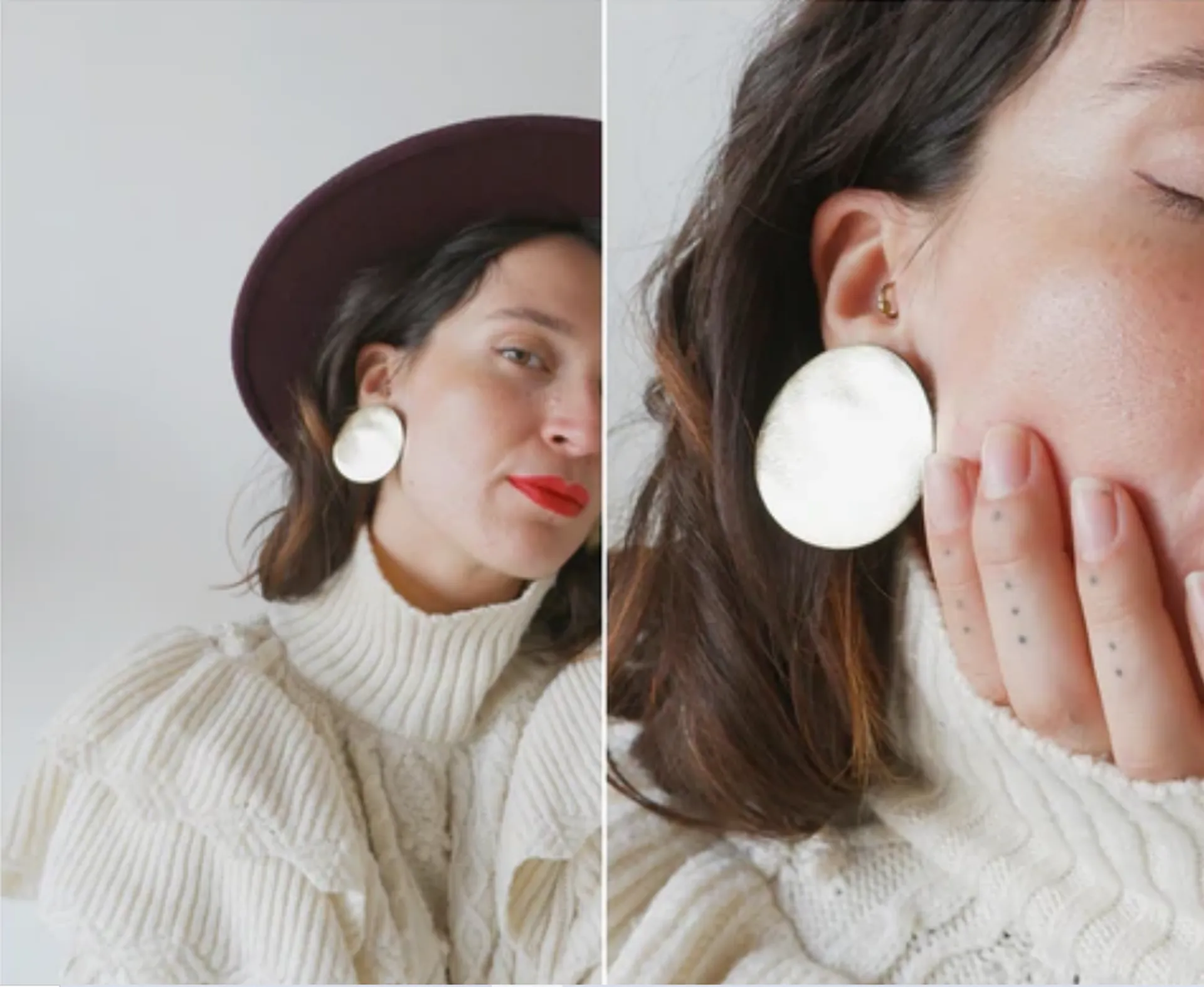 Boucles d'oreilles Dieppe 76