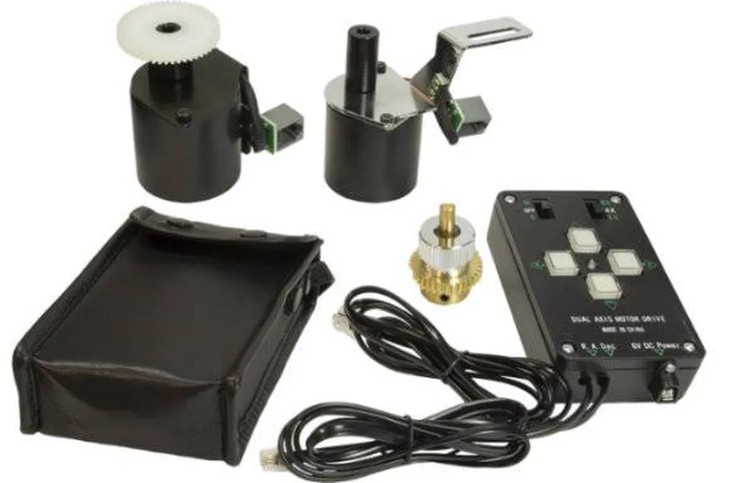 Moteur double axe avec raquette pour Monture Equatoriale EQ-3