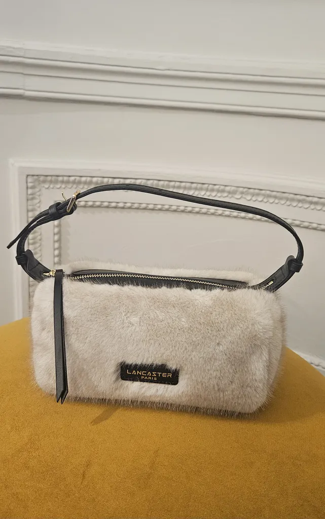 Sac Lancaster Moumoute écru-noir chez Evasion à Eu