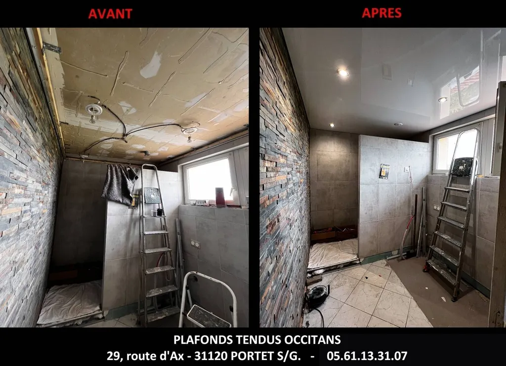 Faux plafond suspendu ou plafond tendu ? Le bon choix à Toulouse, Muret, Labège et Pins-Justaret