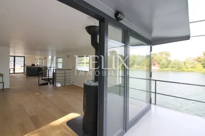 Magnifique péniche de 240 m2 habitable - iIe de la loge, Le Port Marly