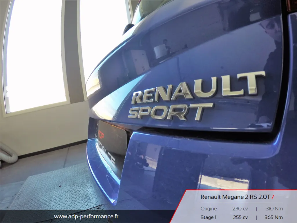 Reprogrammation moteur Marseille Megane 2 RS - ADP Performance