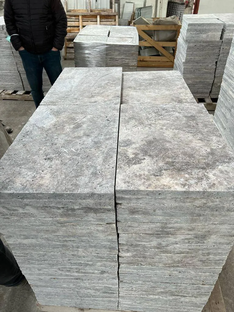 MARGELLES TRAVERTIN SILVER PREMIUM