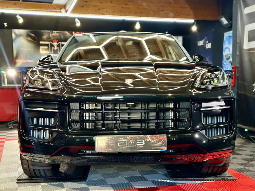 DETAILING auto protection carosserie traitement céramique lyon Porsche Cayenne 