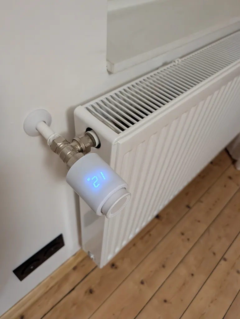 Tête thermostatique intelligente.