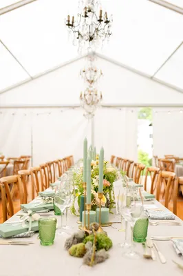 thème mariage vert sauge