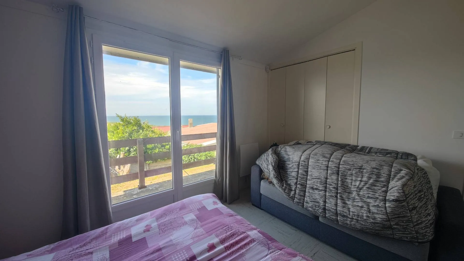 Vue imprenable sur la mer de Quiberville, en Seine-Maritime (76)