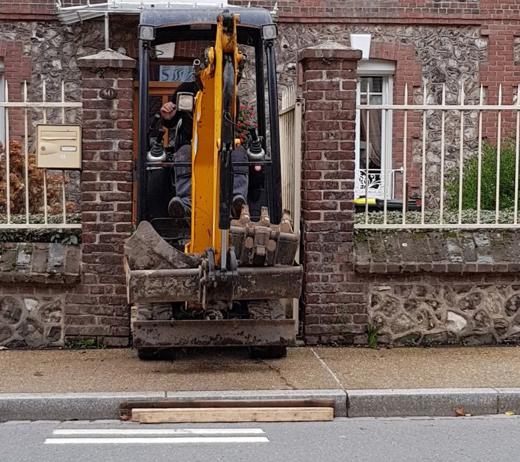 intervention fuite de gaz proche Lillebonne