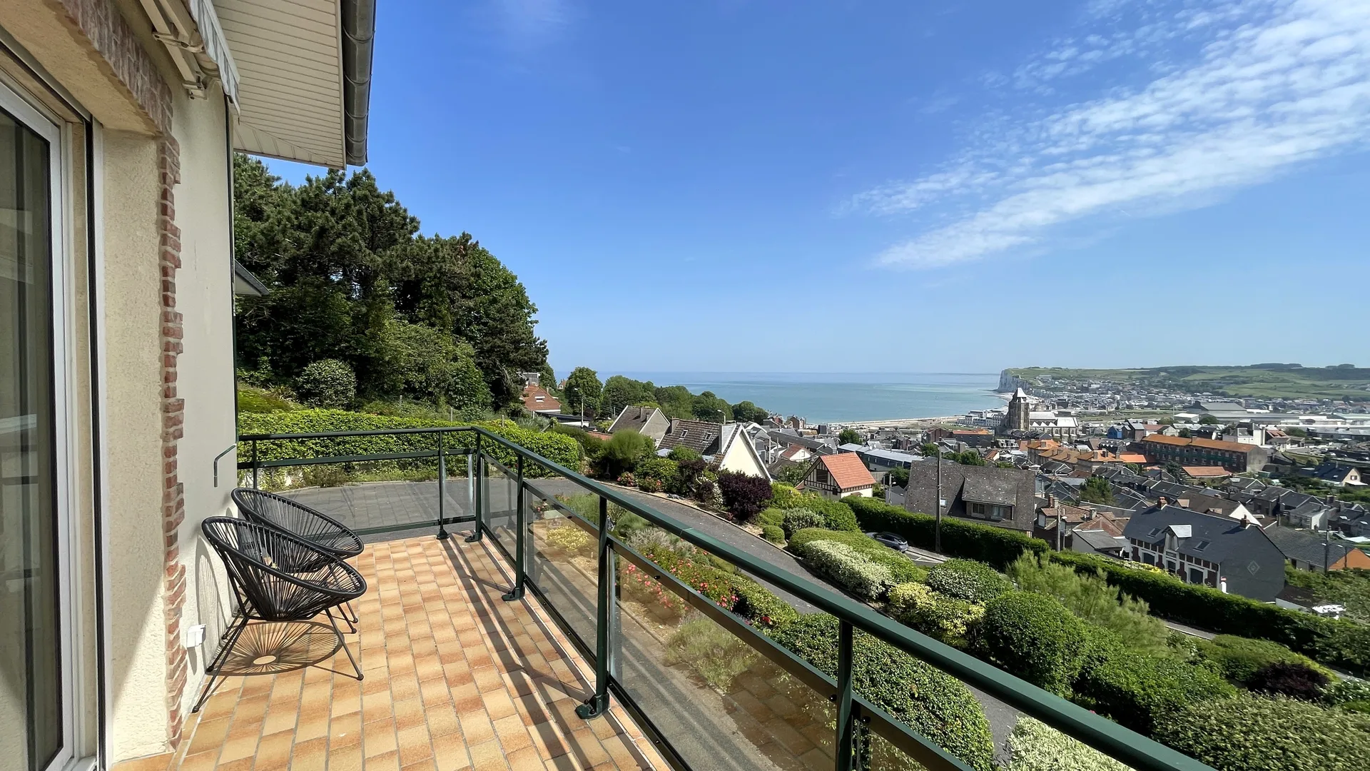 balcon sur la mer 