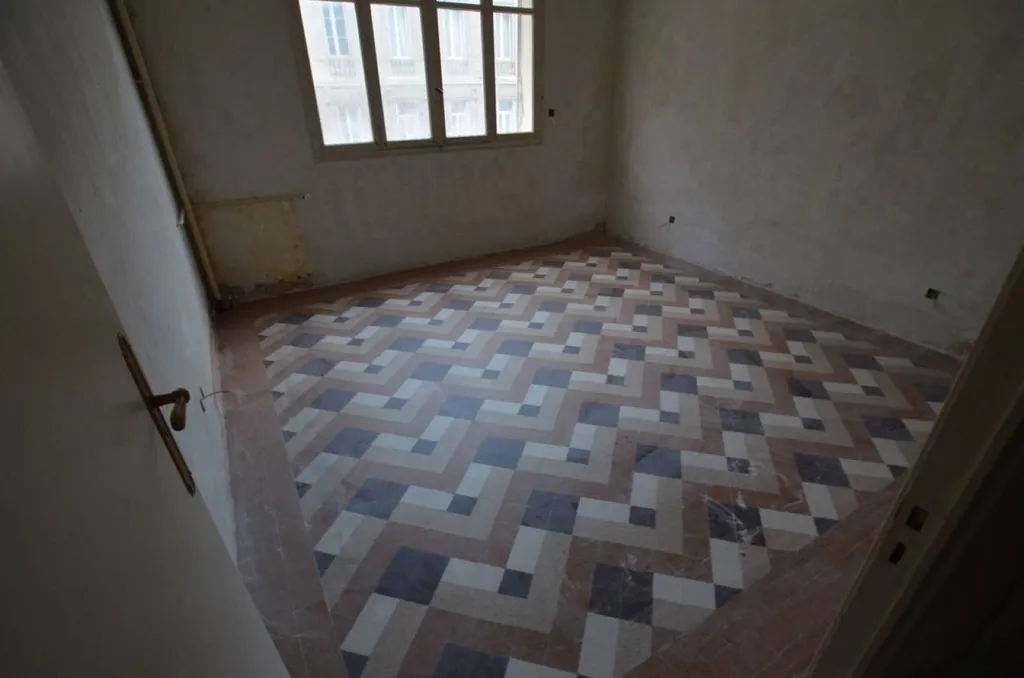 SOL EXISTANT AVANT LE BETON CIRE DECORATIF