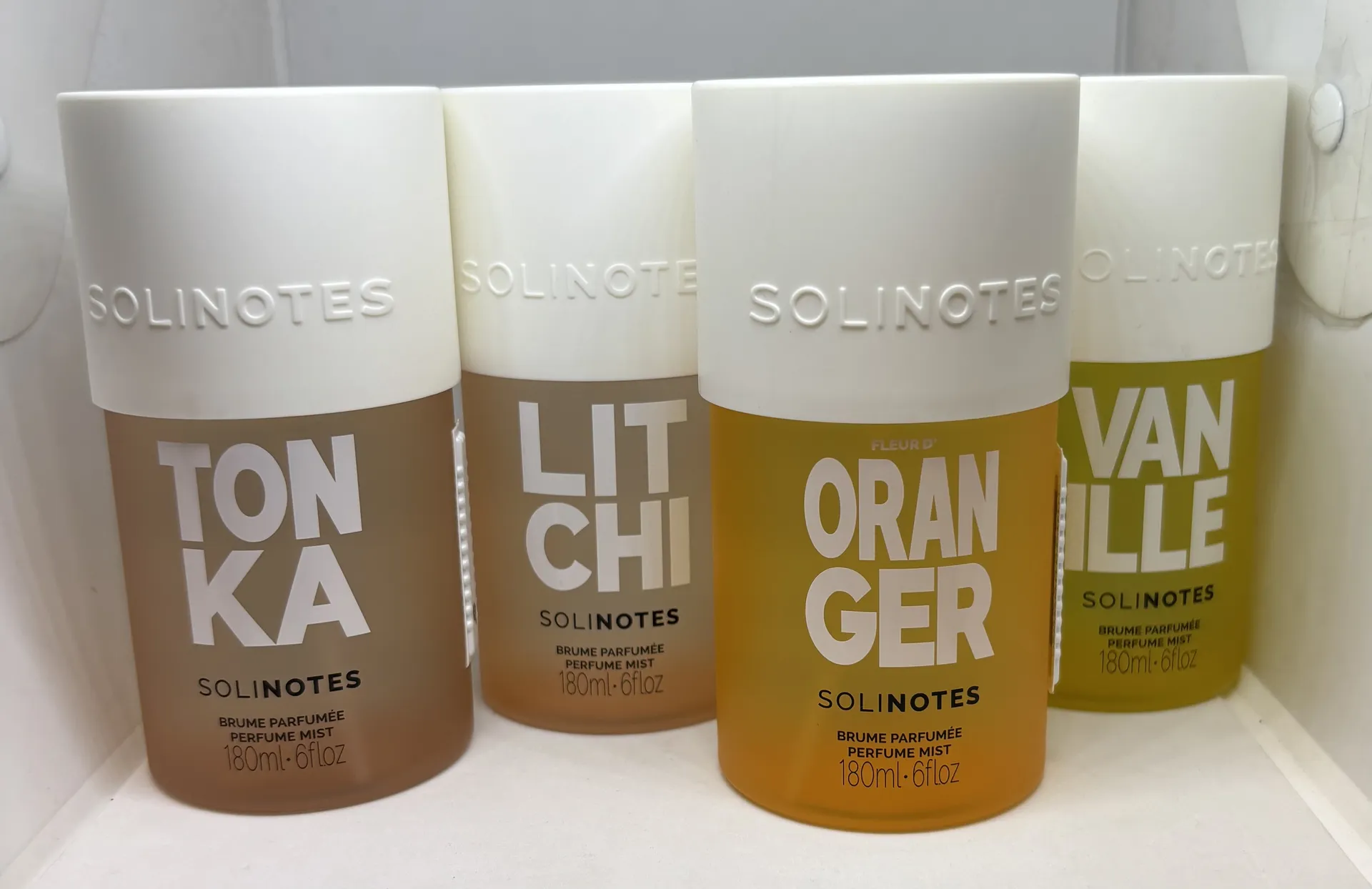 BRUMES PARFUMEES SOLINOTES TONKA, LITCHI, ORANGER ET VANILLE PHARMACIE PANETTA 13012
