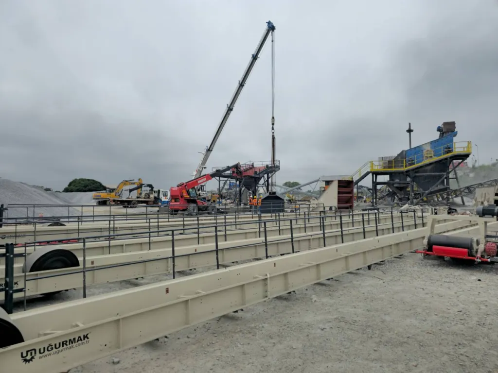 Optimisation sur notre site de concassage