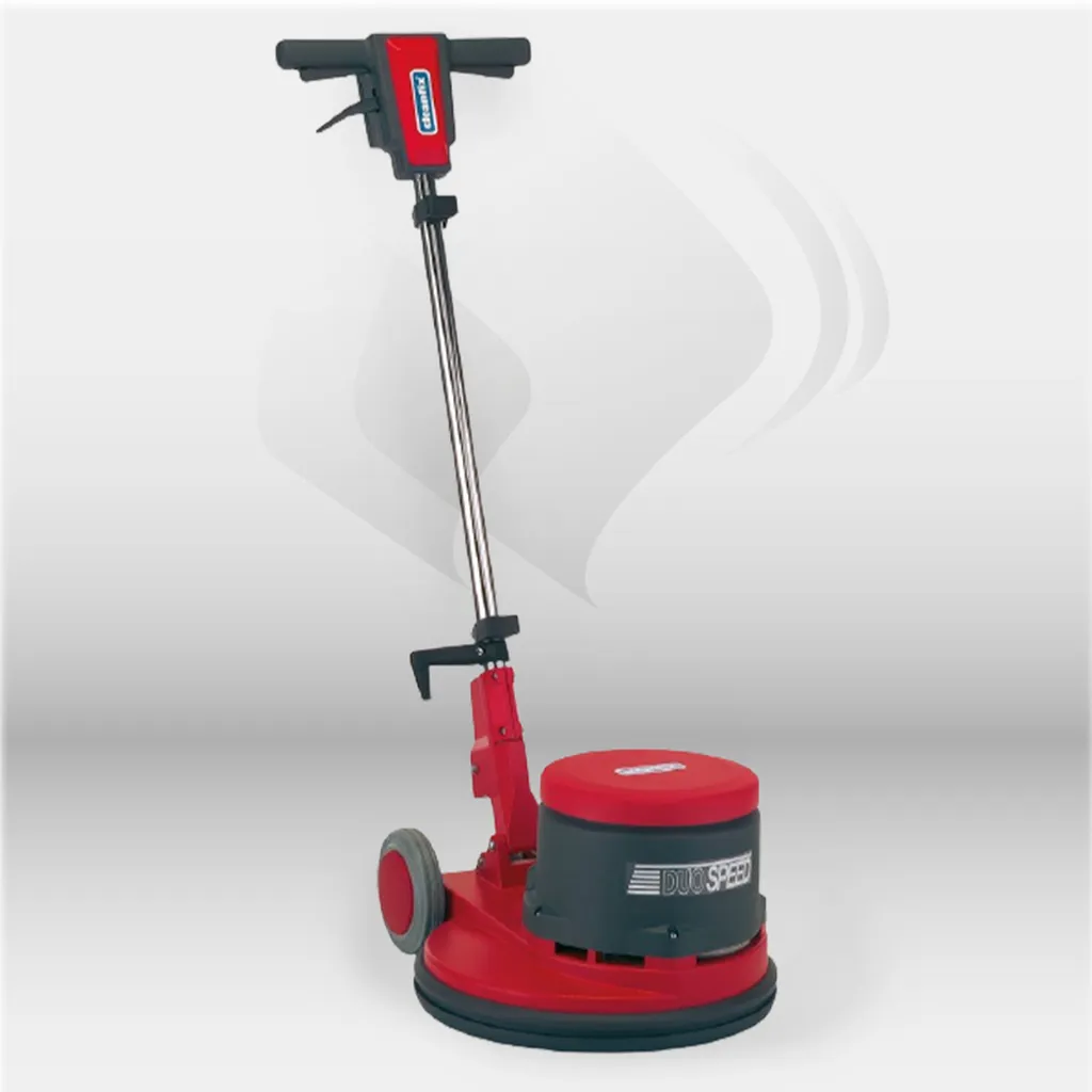 Monobrosse bi-vitesse Cleanfix R44 avec plateau, brosse et réservoir pour nettoyage professionnel des sols, idéale pour décapage, lavage, shampoing moquette et lustrage dans les environnements industriels et collectivités – disponible à Mont-de-Marsan, La