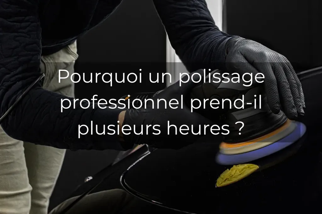 Polissage automobile professionnel réalisé par un detailer près de Vichy dans l'Allier