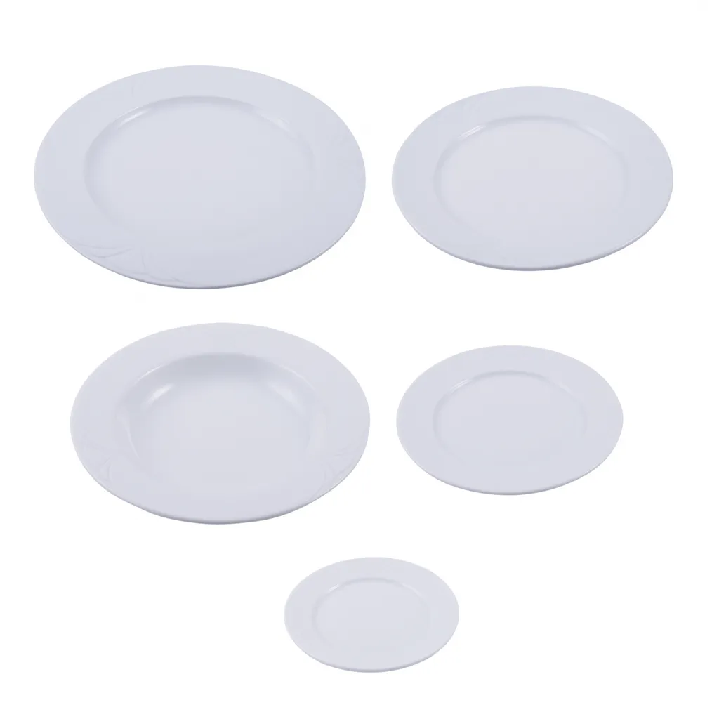 Location assiettes rondes « Parthénon » événement Lyon