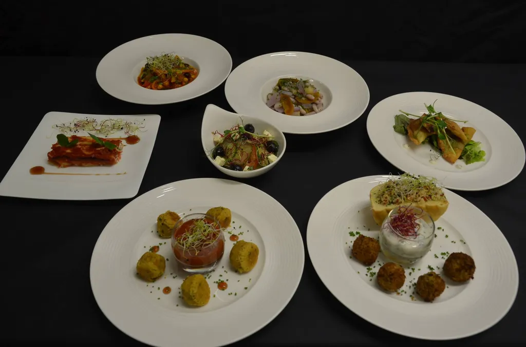 Menus végétarien et végan