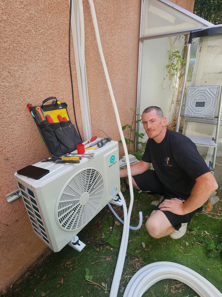Installation de climatisation Heiwa à Vidauban par ClimElec+ – Confort, Performance et Économies d’Énergie