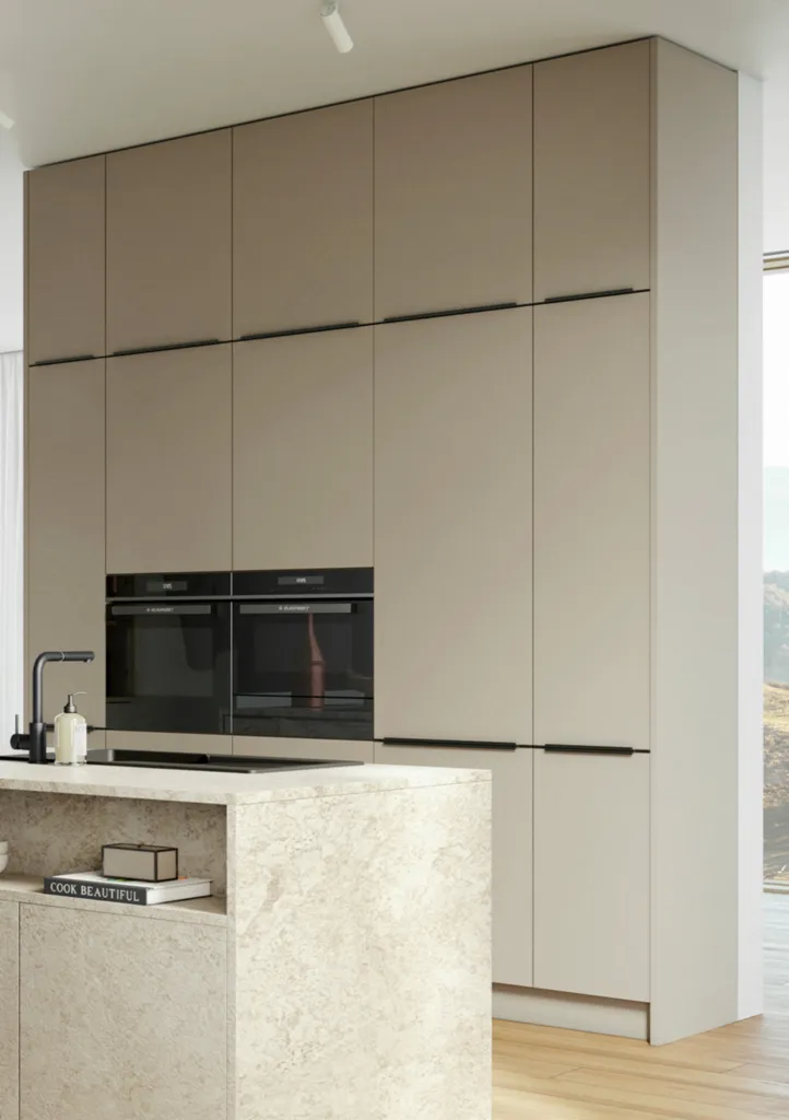 Alliance de douceur et de caractère : une harmonie entre façades unies et textures pierre