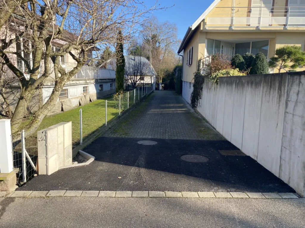 Mise en œuvre d'enrobé à Oberschaeffolsheim par l'entreprise CLK