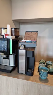 Fontaine comptoir dans un hôtel