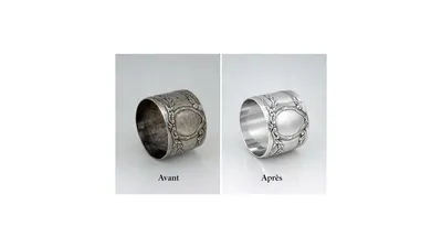 Remise en état de vos ronds de serviettes