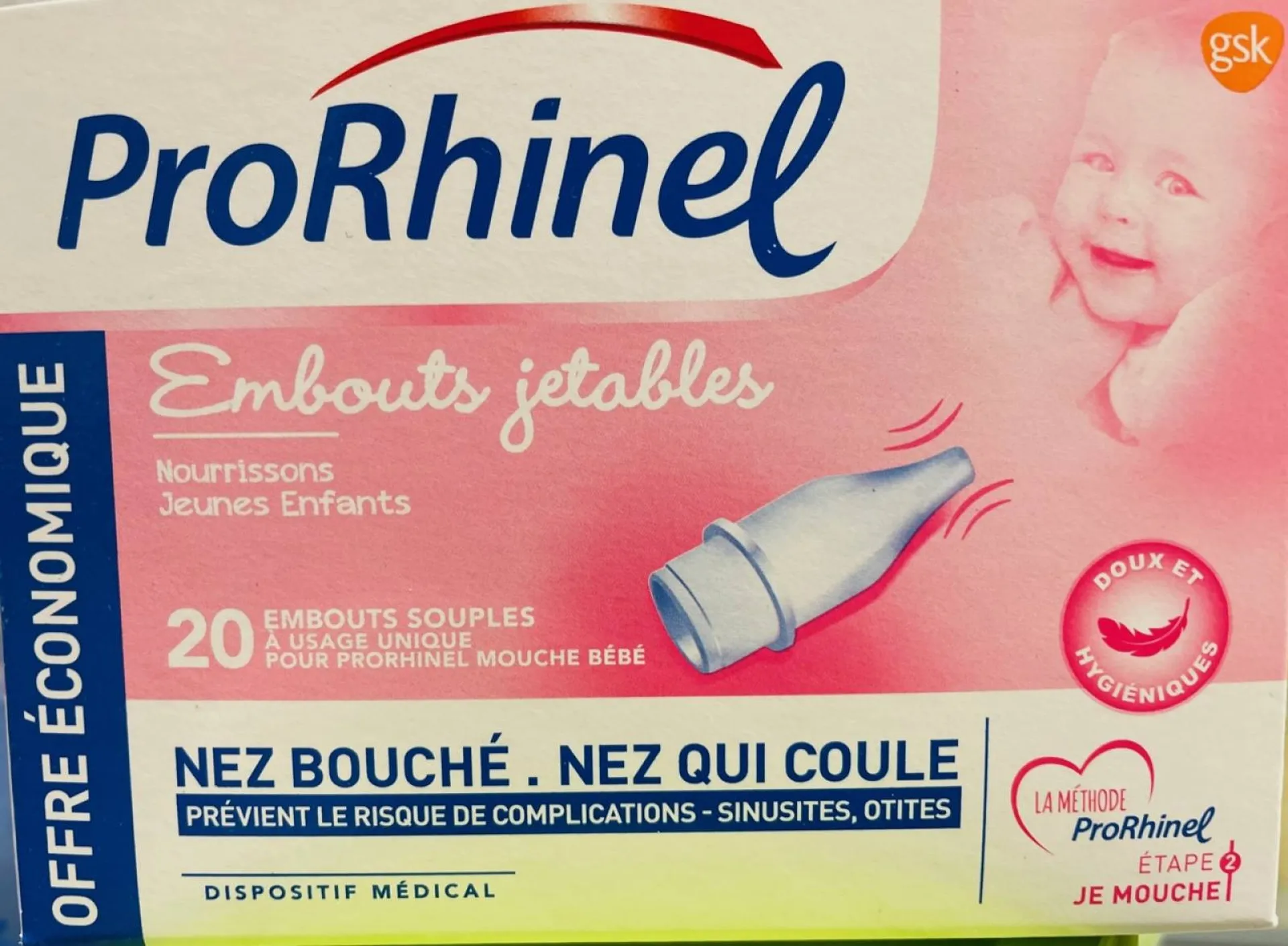 embouts mouche bébé prorhinel à marseille