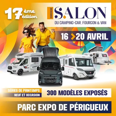 Salon Camping car Périgueux en Dordogne