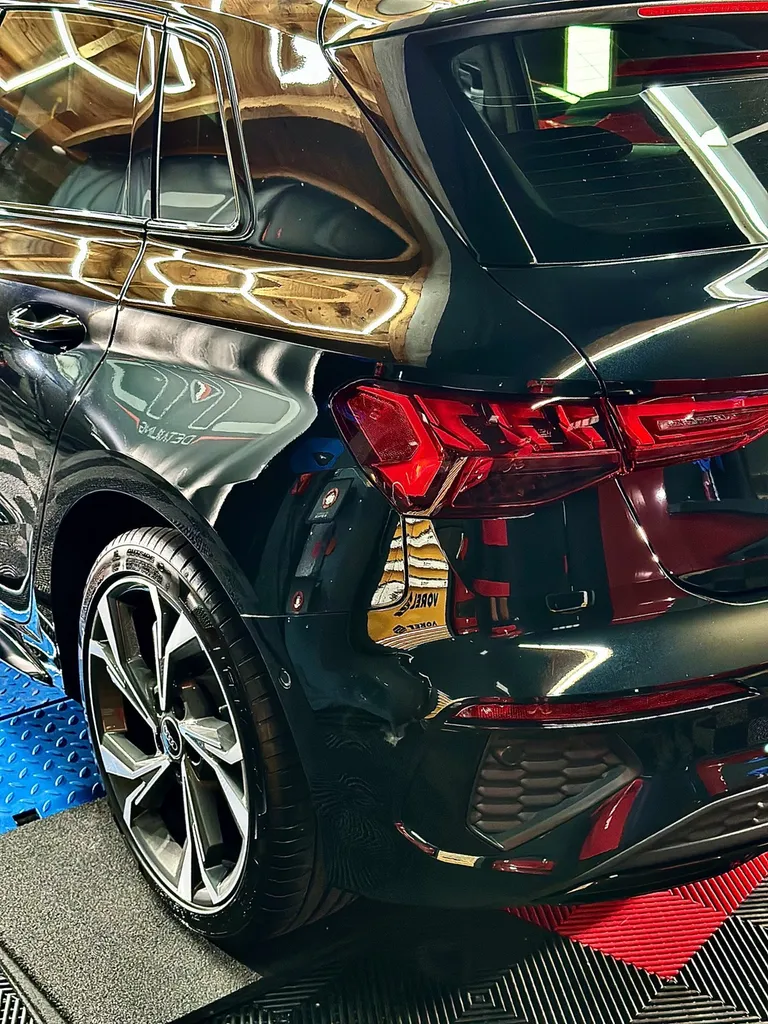 centre de DETAILING Lyon traitement céramique carosserie et jantes Audi A3