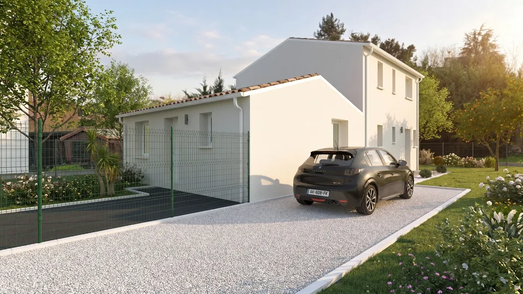 À Lormont, découvrez un projet de construction pour une résidence principale avec studio indépendant idéal pour un investissement locatif rentable