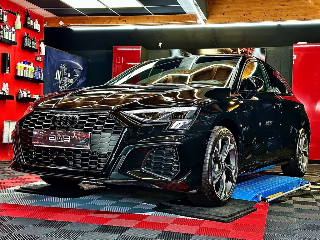 centre de DETAILING Lyon traitement céramique carosserie et jantes Audi A3