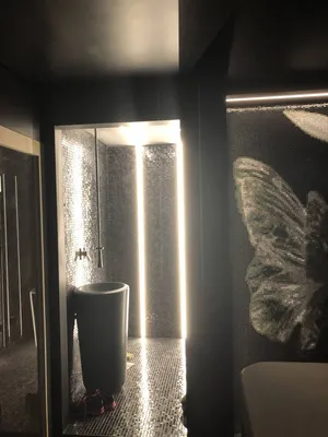 vasque au sol dans espace bien etre