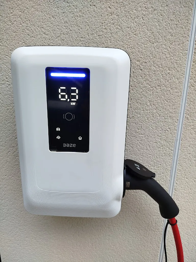 installer une borne de recharge DAZE par infiny elec à saint genies des Mourgues