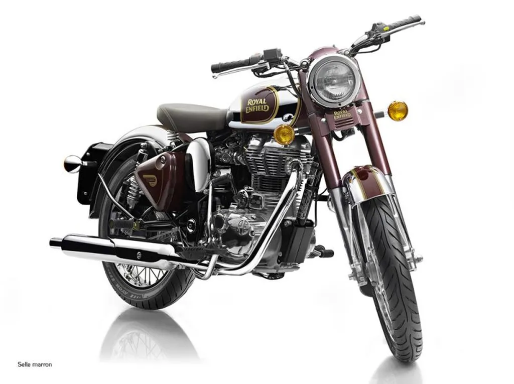 moto neuve royal enfield classic chrome vintage