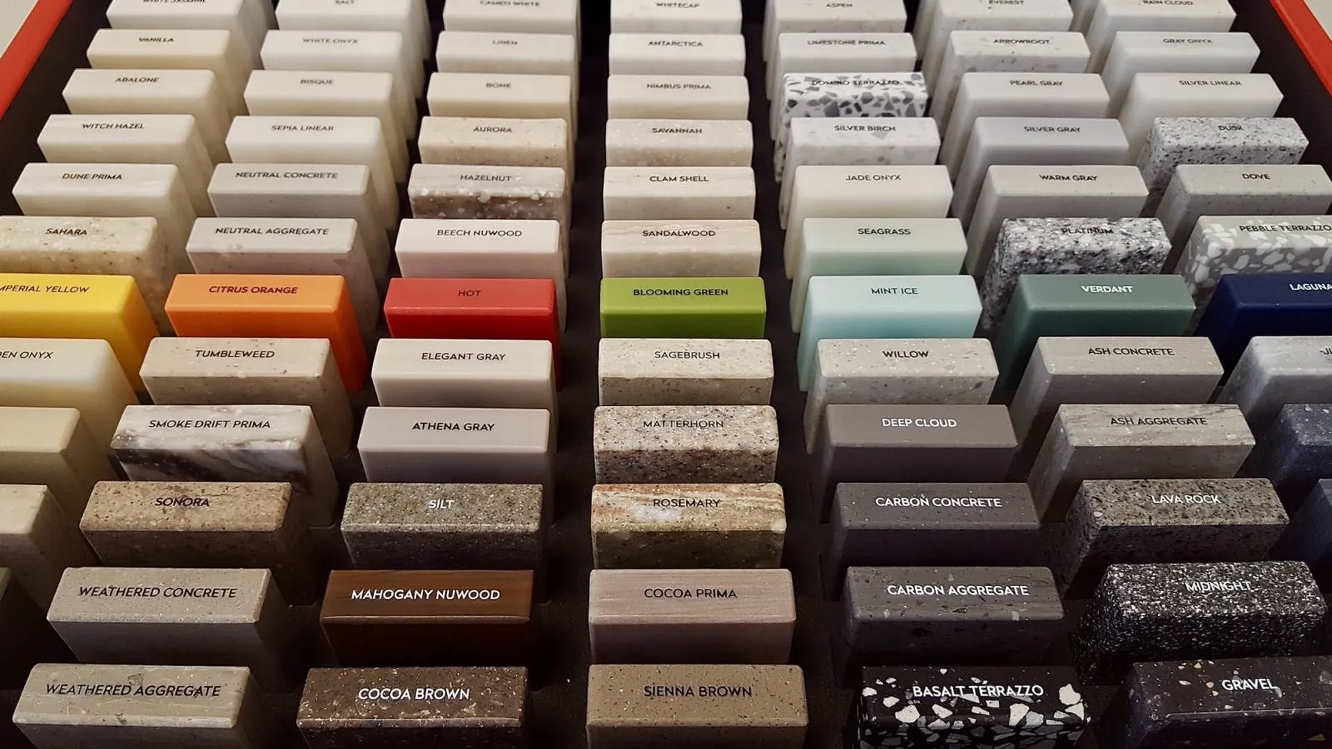 Plan de travail en corian