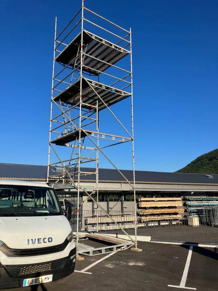 Louez votre tour de régie poursuite en paca avec SEchafaudage