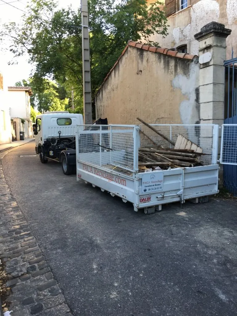Location ponctuelle de bennes sur Aix en Provence Paca Recyclage