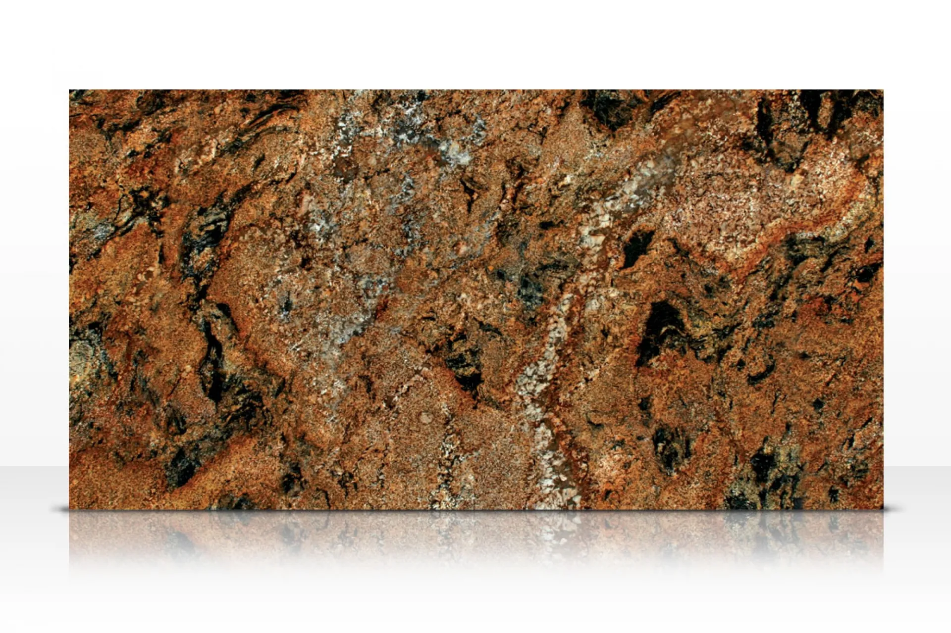 Tranche Magma Gold granit