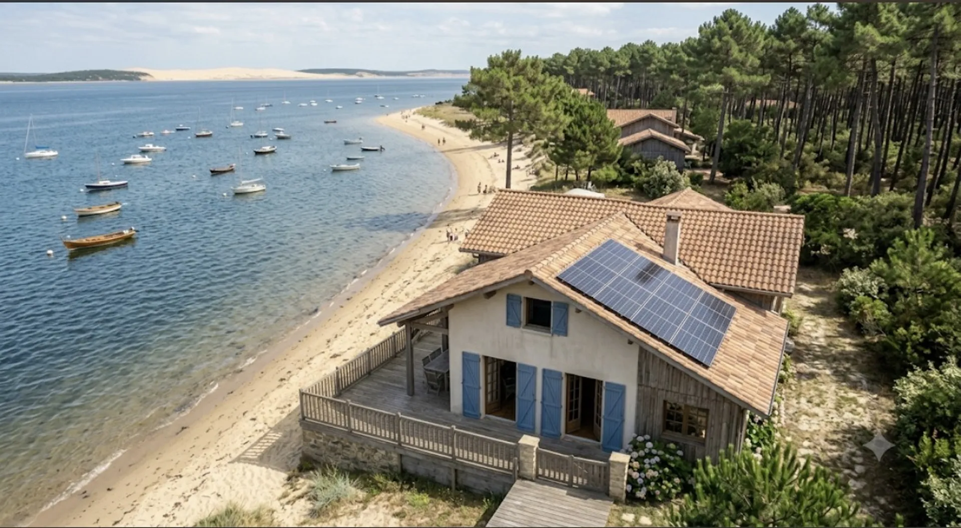 Arcachon 33120, audit énergétique sur mesure et dimensionnement pour calibrer l'installation d'un générateur solaire face à une consommation de 7 563 kWh.