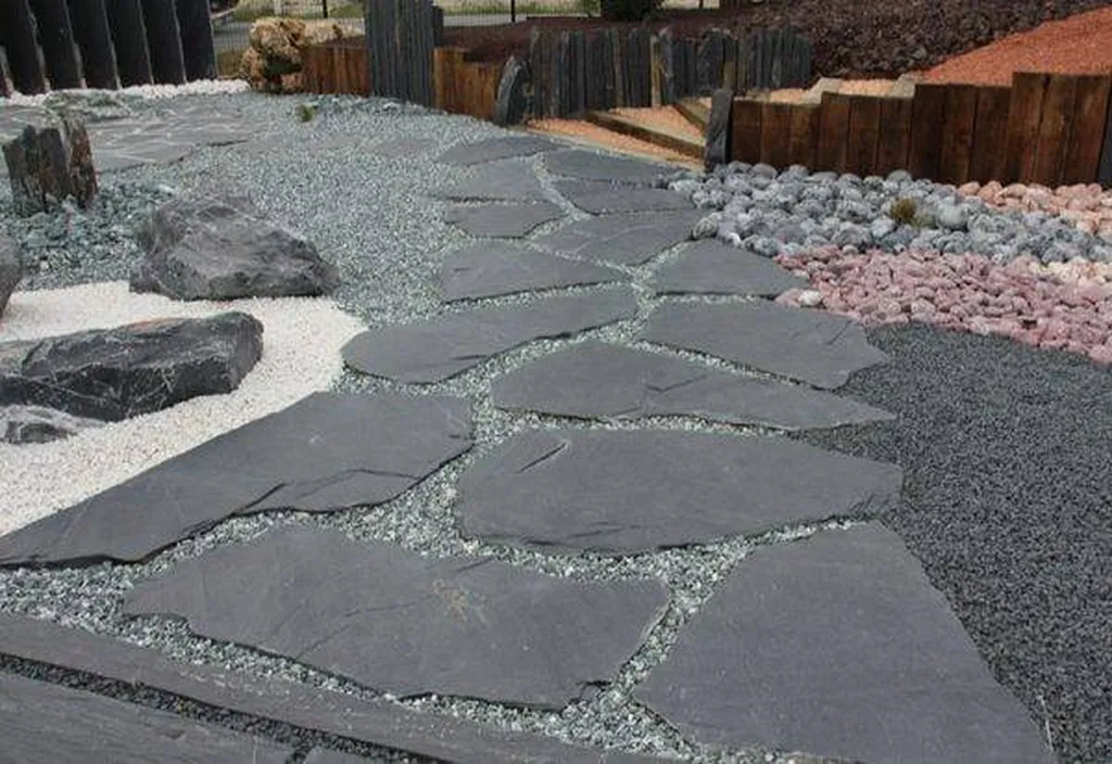 PAS JAPONAIS ARDOISE ALEATOIRE GEANT 