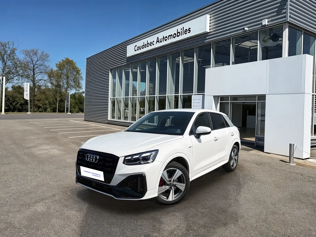 Audi Q2 d'occasion près de Lillebonne : SUV compact 35 TFSI S-Line automatique chez Caudebec Automobiles en Normandie