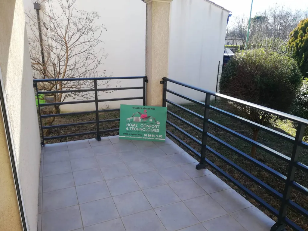 Installation d'un garde-corps sur mesure près de Nîmes sur la commune de Baillargues