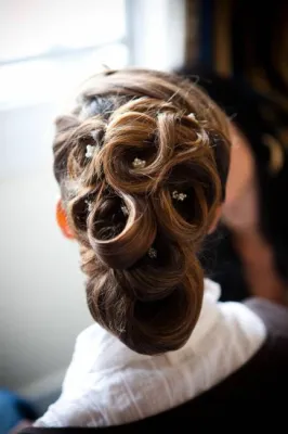 chignon mariage luxe